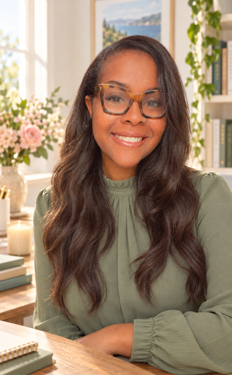 Aceia Isabelle Maysonet, owner of A.I.M. Writing & Editing Services