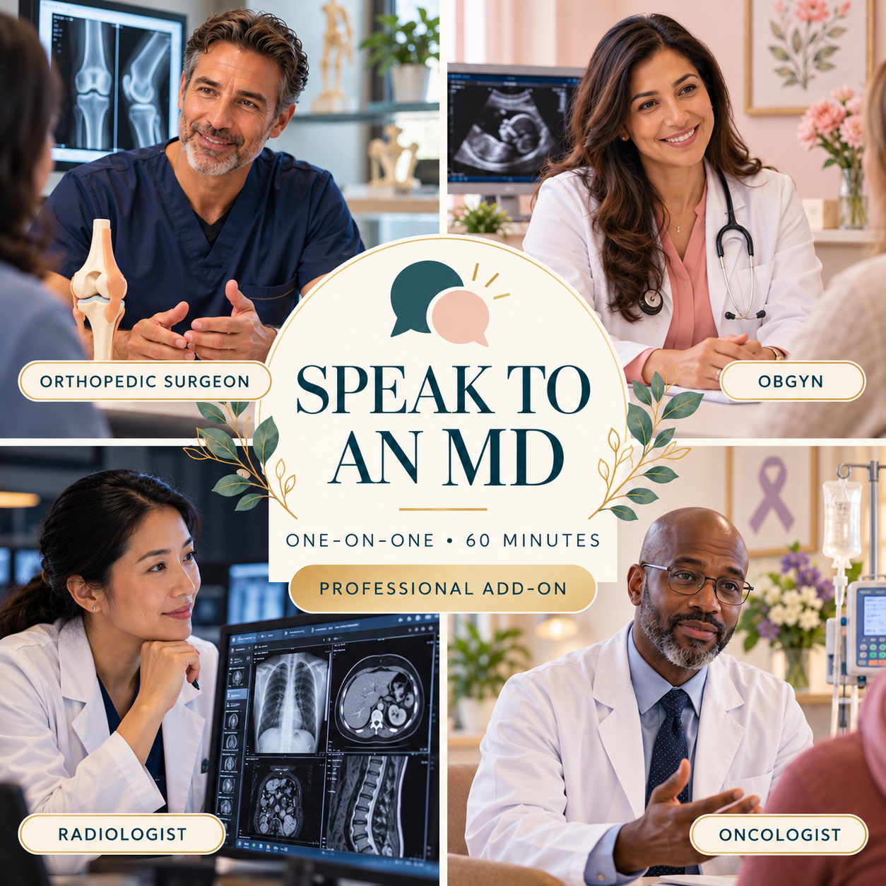 Speak to an MD
